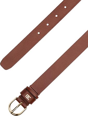 Жіночий шкіряний ремінь Tommy Hilfiger Essential Effortless 2.5, коричневий (Winter Cognac)