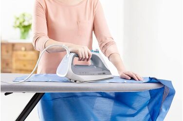 Парова праска Braun TexStyle 9 SI 9270WH з 3D підошвою FreeGlide, вертикальним паром, 3100 Вт, біла