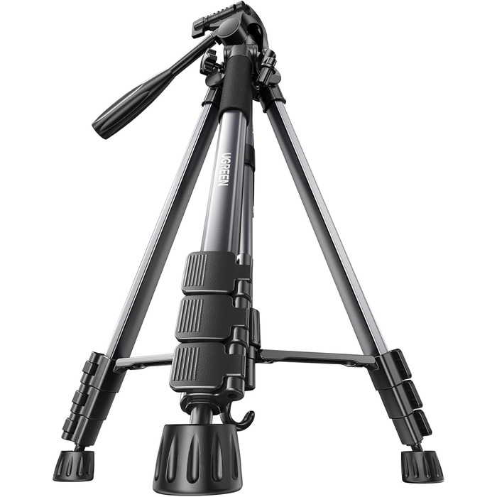 Штатив для камери UGREEN 53.5-175 см, легкий та портативний, з тримачем для смартфона та чохлом для DSLR, Canon, Nikon, Action Camera