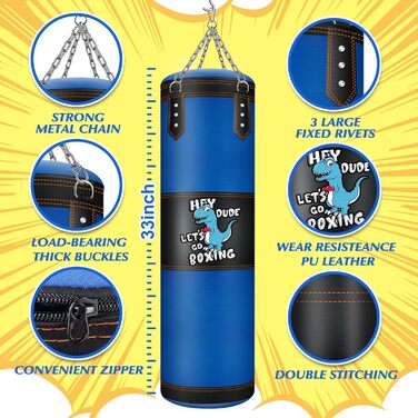 Надувний боксерський мішок для дорослих 180 см, стоячий, самостійний, для ММА, муай-тай, фітнесу