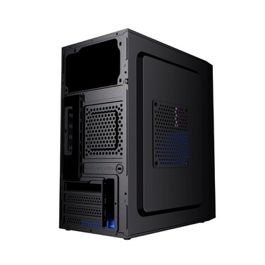 Корпус для офісного комп'ютера Gembird Fornax K300 microATX Mini-ITX, чорний