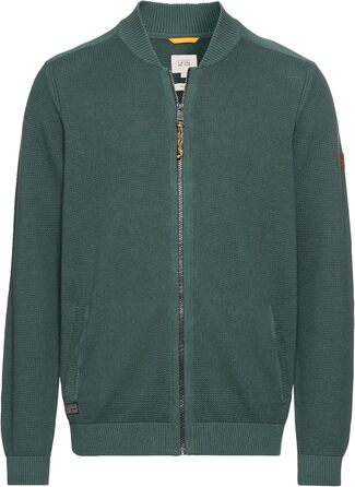 В'язаний кардиган чоловічий Camel Active з органічної бавовни, 4XL, Бежево-сірий