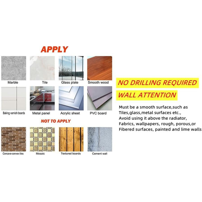 Тримач для рушників на липучці без свердління, сріблястого кольору, 25 см, для ванної кімнати