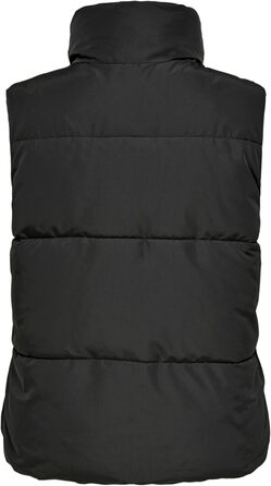 Жіноча жилетка JDY Daen Puffer Weste, чорна, розмір XL - тепла стьобана куртка без капюшона