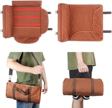 Набір бармена DUEBEL професійний 24 предмети, з сумкою для подорожей та бамбуковою підставкою - для приготування коктейлів