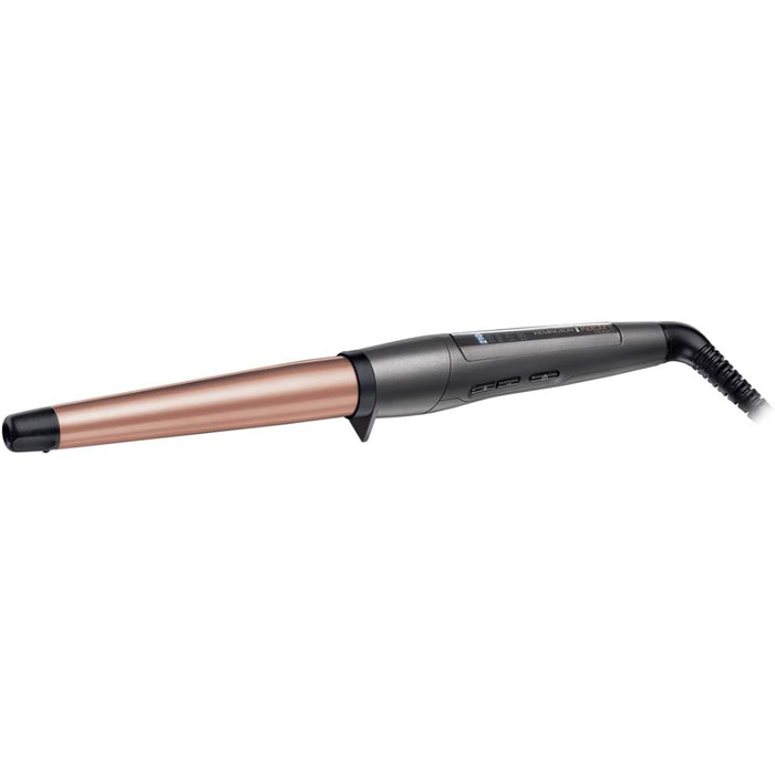 Стайлер для локонів Remington Keratin Protect [19-28 мм] з керамічним покриттям та маслом мигдалю, цифровий дисплей до 210°C, для створення природних локонів, спіральних локонів та пляжних хвиль, CI83V6