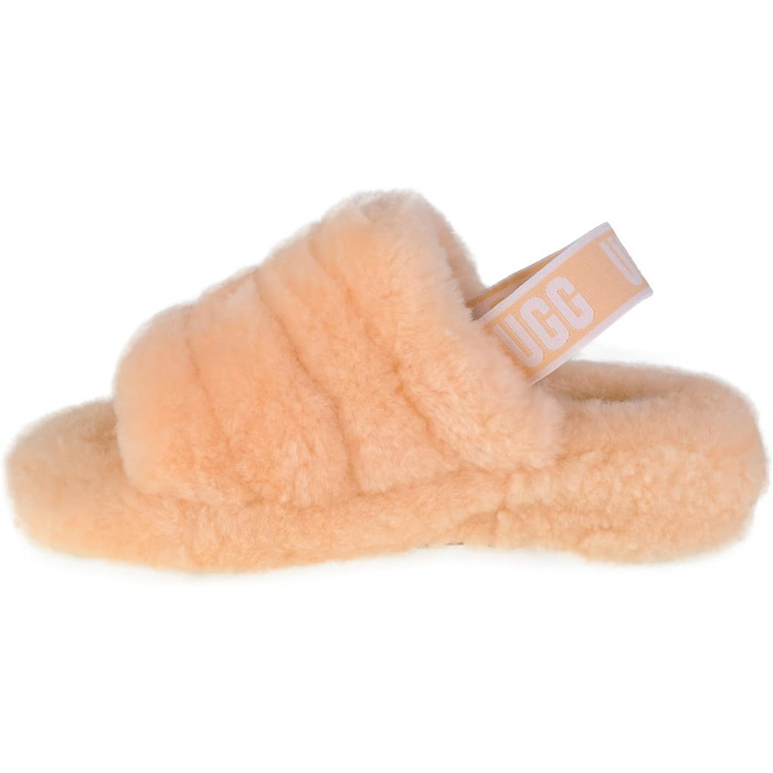 Чоботи додому UGG Fluff Yeah для жінок (41 EU, персиковий пух)