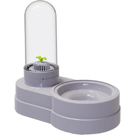 Автоматичний поїльник для котів та собак, 580 мл, фонтанчик для тварин з фільтром (сірий)