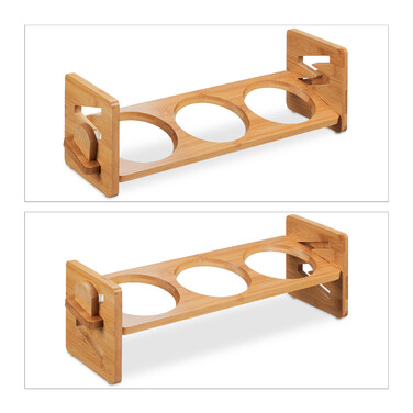 Relaxdays Adjustable Dog Feeder