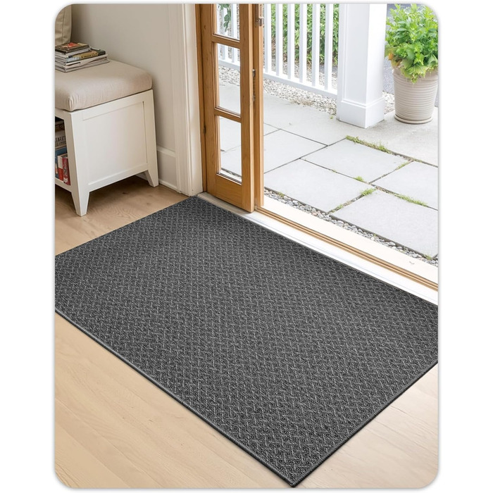 Тонкий килимок для входу COLOR&GEOMETRY, протибрудний та протиковзкий килим у передпокій, вологостійкий підкладник для дверей