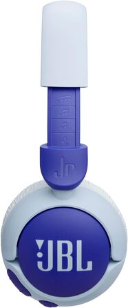 Бездротові навушники JBL Junior 320 BT для дітей з мікрофоном, 50 годин, JBL Safe Sound, наклейки, зелено-блакитні