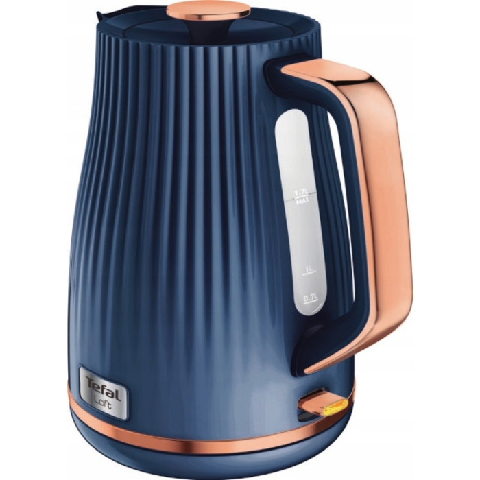 Електричний чайник Tefal KO2514, 2400 Вт, 1,7 л, синій