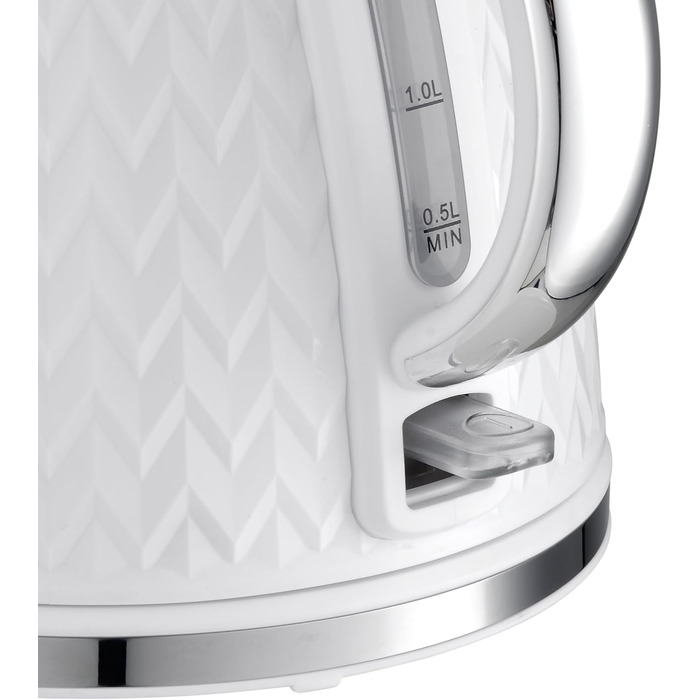 Електричний чайник Eldom C265B, 1.7 л, 2000 Вт, ретро дизайн, білий | Чайник для кухні