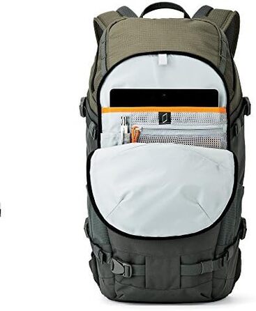 Рюкзак Lowepro Flipside Trek 350 AW - фоторюкзак для DSLR, об'єктивів, планшета та аксесуарів (сірий)