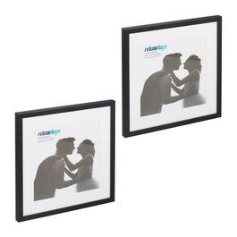 Relaxdays Picture Frames, 15 x 15 inches, 2-Pack