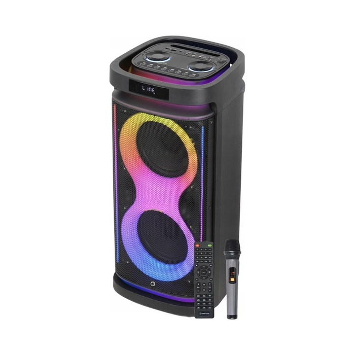 Портативна караоке-система Bluetooth Power Audio Manta Hektor з мікрофоном, 160 Вт