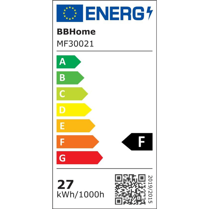 LED торшер BBHome для вітальні з регулюванням яскравості, 27W, з лампою для читання 6W, дистанційним керуванням та сенсором, 3000K-6500K, срібний