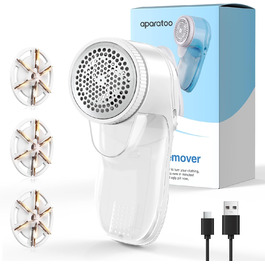 Електричний видалення ворсу для одягу та килимів (3 леза)