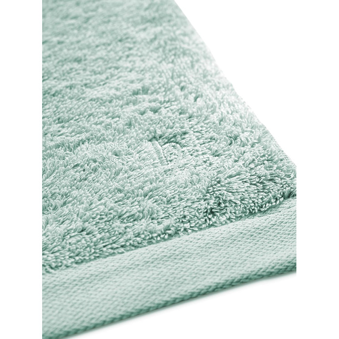 Herzbach Home Towel Set 100% Cotton - soft & absorbent - Mint
