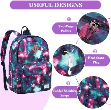 Шкільний рюкзак для підлітків: легкий, 15.6