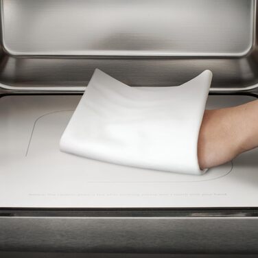 Мікрохвильова піч CASO MG20 Ceramic з грилем 2-в-1 | Керамічний нагрівач, решітка-гриль для 2 рівнів, 900 Вт, 1000 Вт гриль, 20 л, нержавіюча сталь, дзеркальне покриття