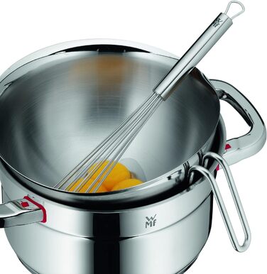 WMF Function Bowls Mixing Bowl 1.25l, Bowl 20 cm, Polished Cromargan Stainless Steel, Dishwasher Safe, Stackable