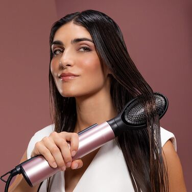 Cecotec AirBrush Gyro Elite: Ротаційна щітка-фен з керамічним покриттям 5в1. 1100W, іонізація, 5 насадок, двостороння ротація, холодна насадка, 3 температурні режими