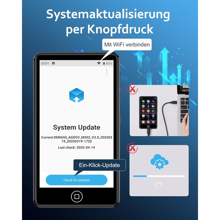 MP3 плеєр Spotify з Bluetooth та Wi-Fi, 5