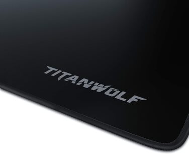 Килимок для миші Titanwolf XXXL 1200x600mm - великий ігровий килимок з мотивом, чорний