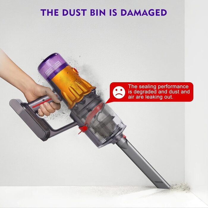 Dyson V12, V18, V10 Digital Slim Vacuum Dust Bin Replacement Part - 965272-01