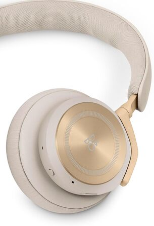 Bang & Olufsen Beoplay HX – Бездротові навушники Bluetooth з шумозаглушенням, до 40 годин роботи, 6 мікрофонів, золотий колір
