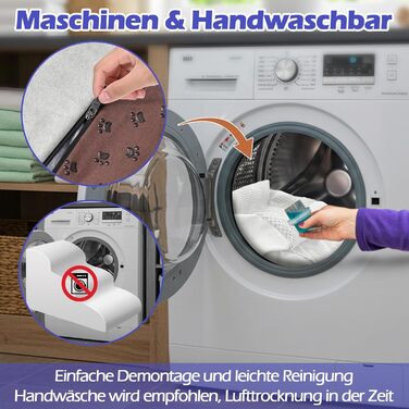 Сходинки для собак Eukue: 2 сходинки для собак маленьких порід, підйом на ліжко/диван, з високощільних матеріалів, портативні, знімний чохол (білий)