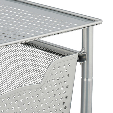 Relaxdays Drawer Unit with Basket Pull-out