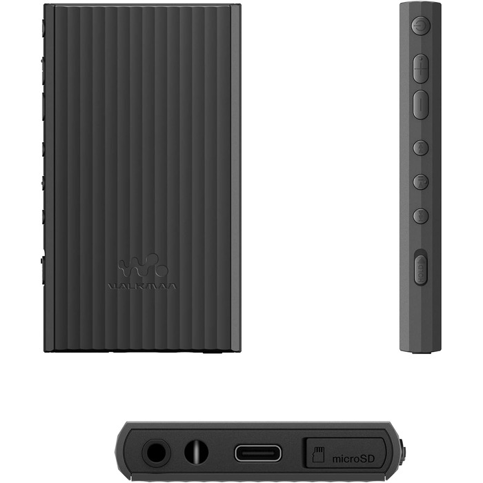 MP3 плеєр Sony Walkman NW-A306 32GB Black: Wi-Fi, 36 год автономії, покращена якість звуку