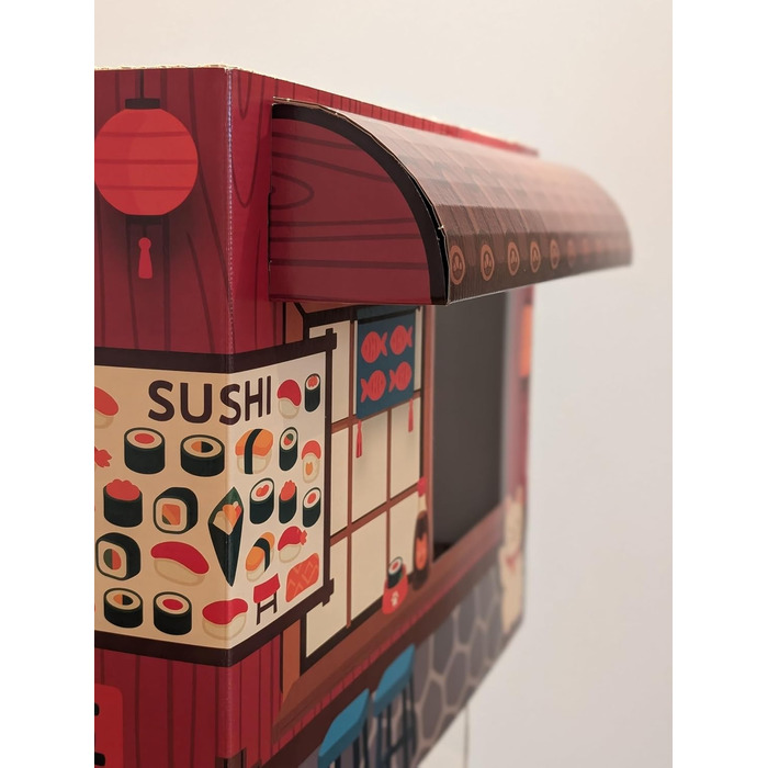 Будинок для котів Cat’s Palace з подвійними місцями для дряпання | 45x35x35 см | Зроблено в Німеччині