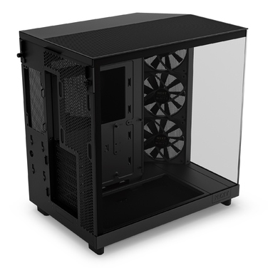 Корпус NZXT H6 Flow з вікном, чорний