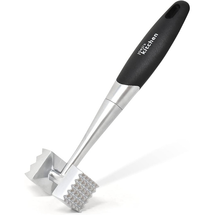 Ніж для відбивання м'яса Joeji, цинкова сплава, безпечний для миття в посудомийній машині, міцний, для стейків, фаршу, птиці, риби, м'яса