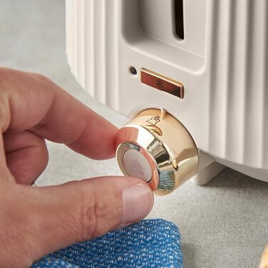 Тостер Russell Hobbs Brontë Stone з 6 рівнями підсмажування, підігрівом та функцією підйому