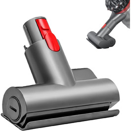 Електрична насадка для миття підлоги Dyson V15, V11, V10, V8, V7 - з баком та 6 змінними мікрофібрами (міні-щітка)