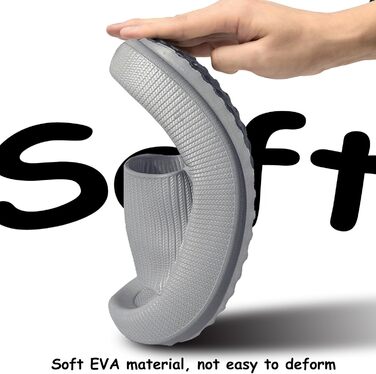 Тапочки для дому Donpapa: зручні, неслизькі, літні, для чоловіків та жінок (42/43 EU, сірий)