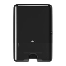 Tork Xpress Dispenser for Multifold Towels White H2, Single Towel Dispensing, Elevation Design, 552100 (Black, L, Single)