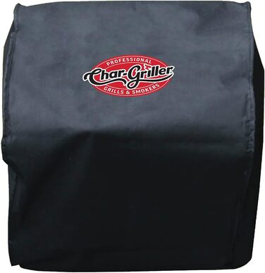 Чохол для гриля Char-Griller 2455, стандартний, чорний, для настільного гриля та бокового вогнища