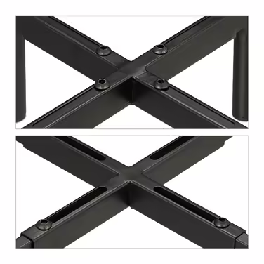 Relaxdays Adjustable Plant Stand 2-Piece Set