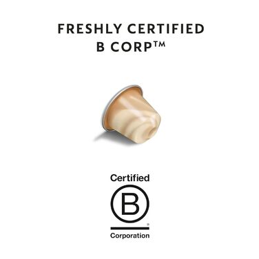 Кава NESPRESSO Original Barista Creations Chiaro: Арабіка середнього обсмаження, 200 капсул | Для капучіно та молочних напоїв | Сумісна з капсульними машинами Nespresso Original