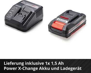 Акумуляторна дриль-шуруповерт Einhell TC-CD 18/35 Li-Solo Power X-Change (18 В, 35 Нм, 10 мм патрон, без акумулятора та зарядного пристрою)