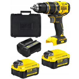Ударний дриль-шурупокрут Stanley FatMax v20 SFMCD721M2K 18V (2x 4.0Аг) у кейсі