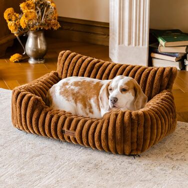 М'яке ліжко для собак та котів MEWOOFUN - зручне та затишне, для маленьких собак та котів, заспокійливе ліжко