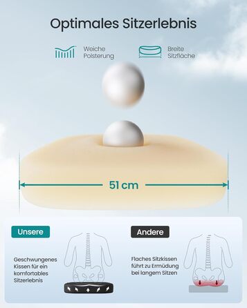 Офісне крісло SONGMICS OBN041B01, ергономічне, сітчасте, з регульованою підпоркою для спини та підголівником, для дому та офісу (Чорний)