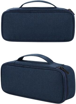 Органайзер для електроніки Arae - водовідштовхуючий, легкий, для подорожей та повсякденного використання (Дарковий блакитний, 1 шар, L)