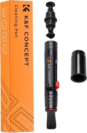 Набір для чищення об'єктивів K&F Concept: м'який пензлик для камер, лінз, фільтрів, DSLR